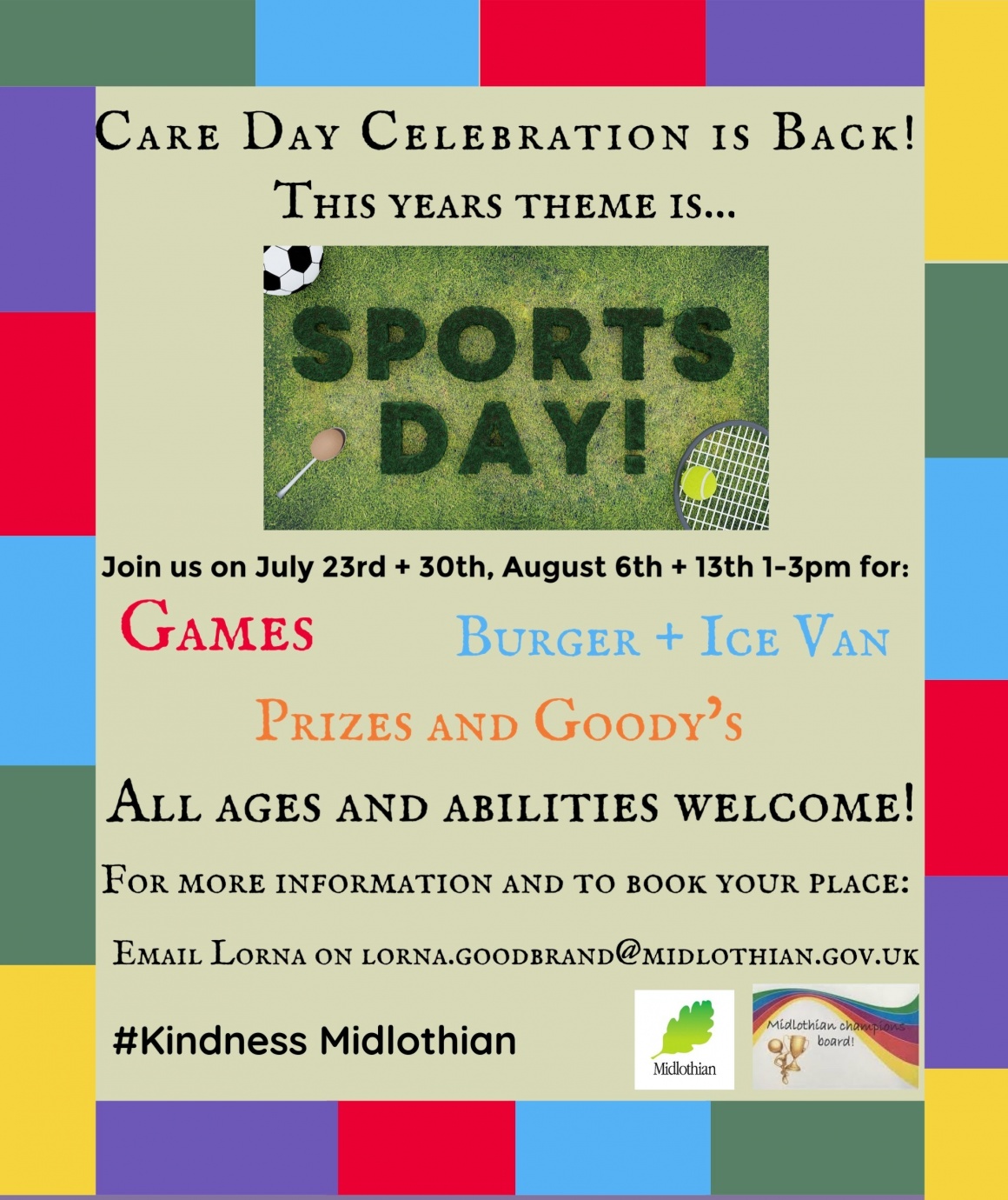 Midlothian House Project and Midlothian Champs working together